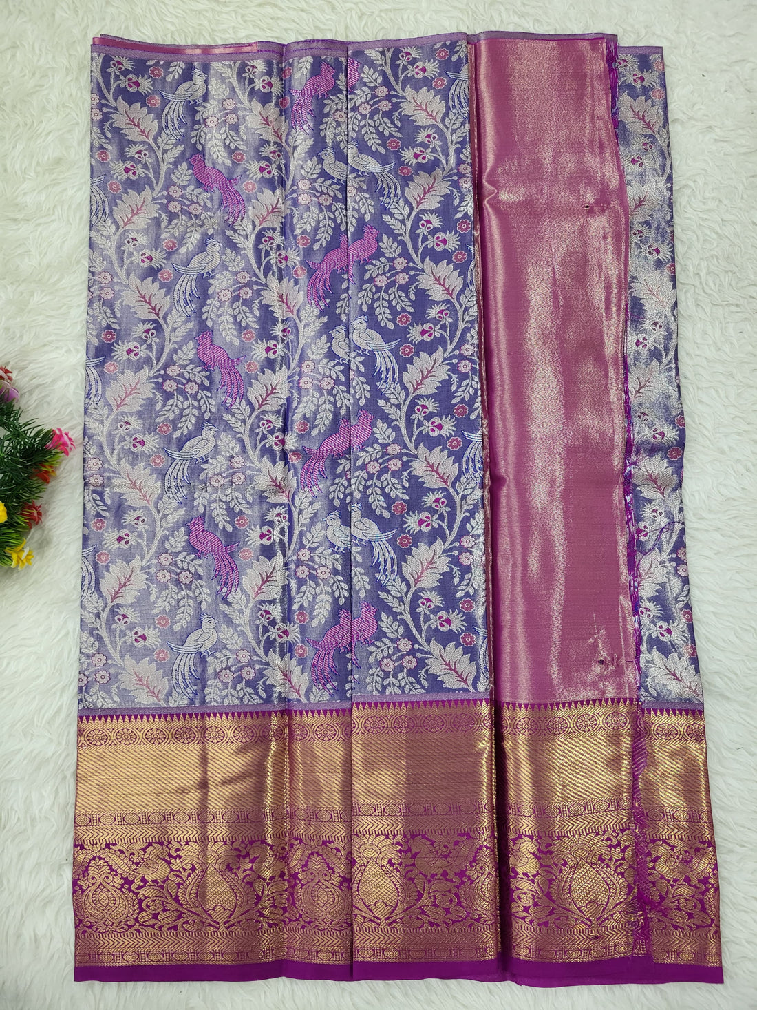(2–5 Years) Lehenga -  Unstitched (Blouse + Material)