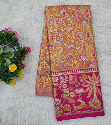 (2–5 Years) Lehenga -  Unstitched (Blouse + Material)