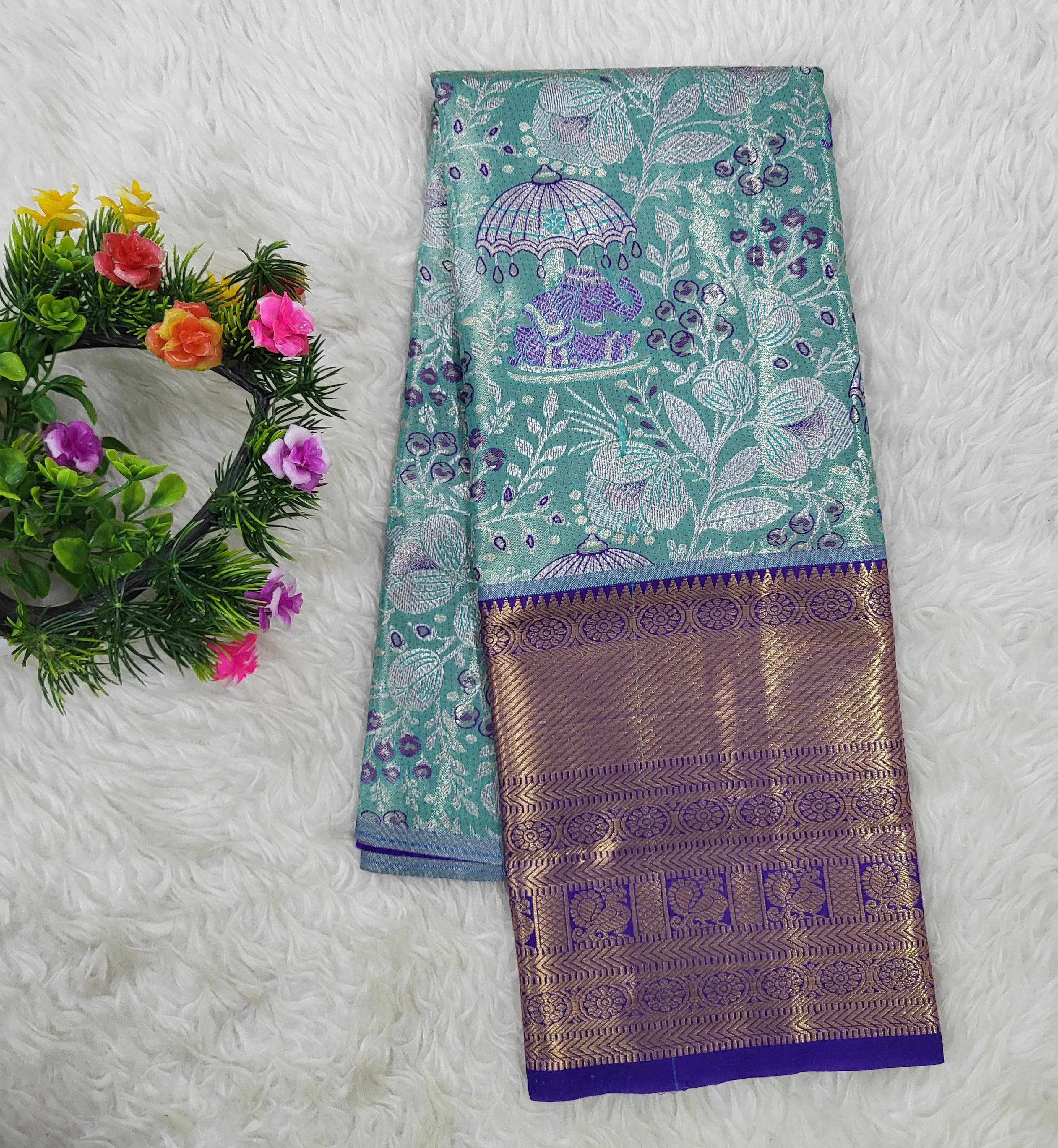 (2–5 Years) Lehenga -  Unstitched (Blouse + Material)