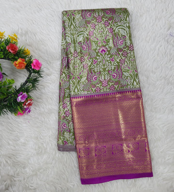 (2–5 Years) Lehenga -  Unstitched (Blouse + Material)