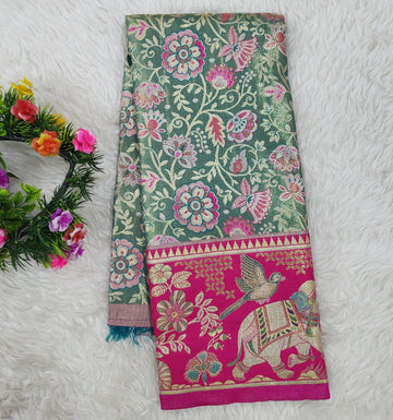 (2–5 Years) Lehenga -  Unstitched (Blouse + Material)