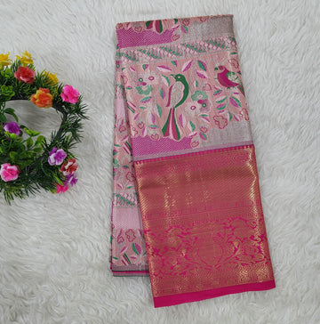 (2–5 Years) Lehenga -  Unstitched (Blouse + Material)