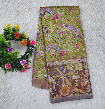 (2–5 Years) Lehenga -  Unstitched (Blouse + Material)