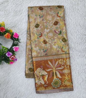 (2–5 Years) Lehenga -  Unstitched (Blouse + Material)