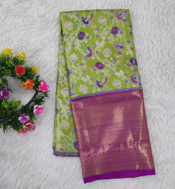 (2–5 Years) Lehenga -  Unstitched (Blouse + Material)