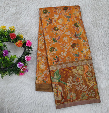(2–5 Years) Lehenga -  Unstitched (Blouse + Material)