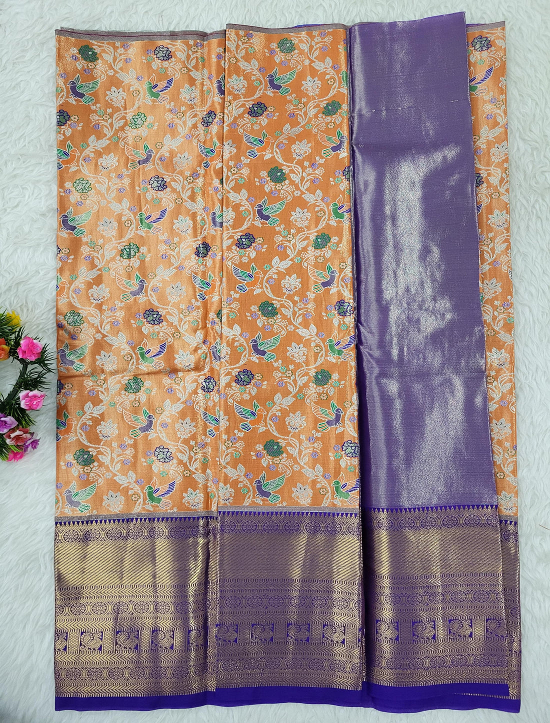 (2–5 Years) Lehenga -  Unstitched (Blouse + Material)