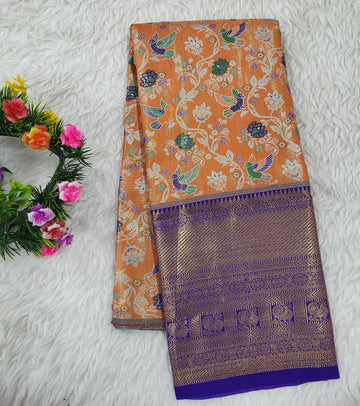 (2–5 Years) Lehenga -  Unstitched (Blouse + Material)