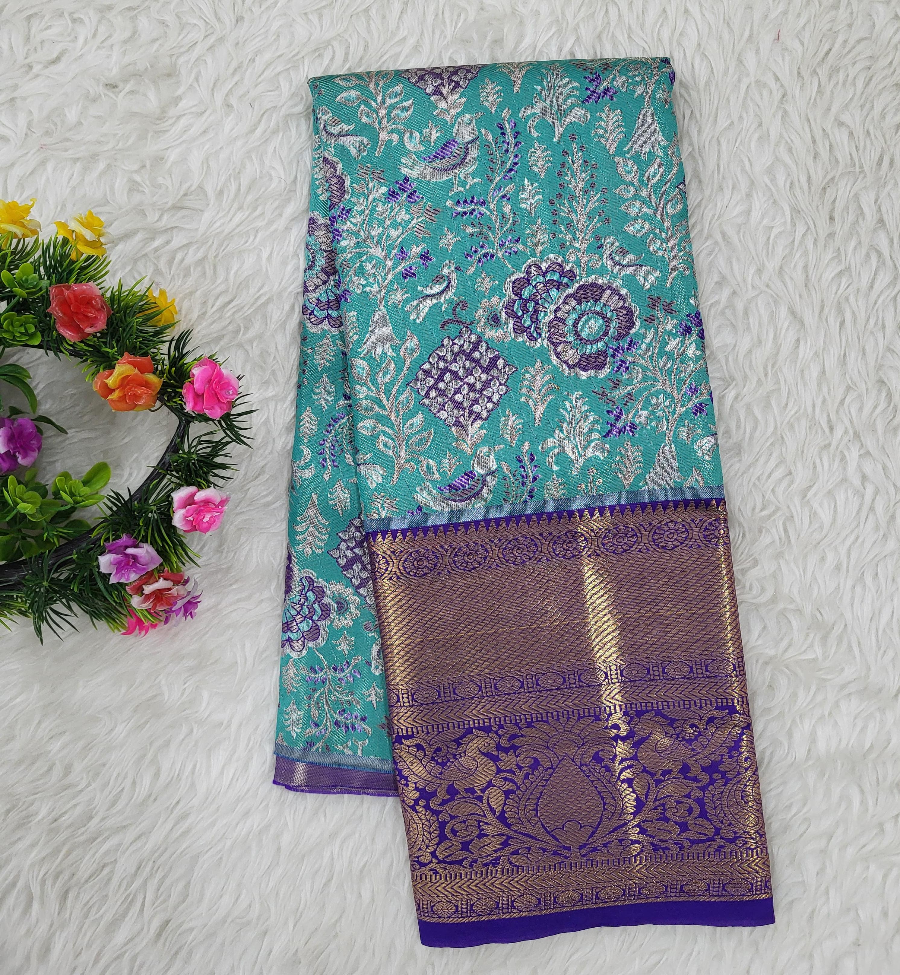 (2–5 Years) Lehenga -  Unstitched (Blouse + Material)