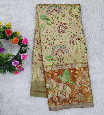(2–5 Years) Lehenga -  Unstitched (Blouse + Material)