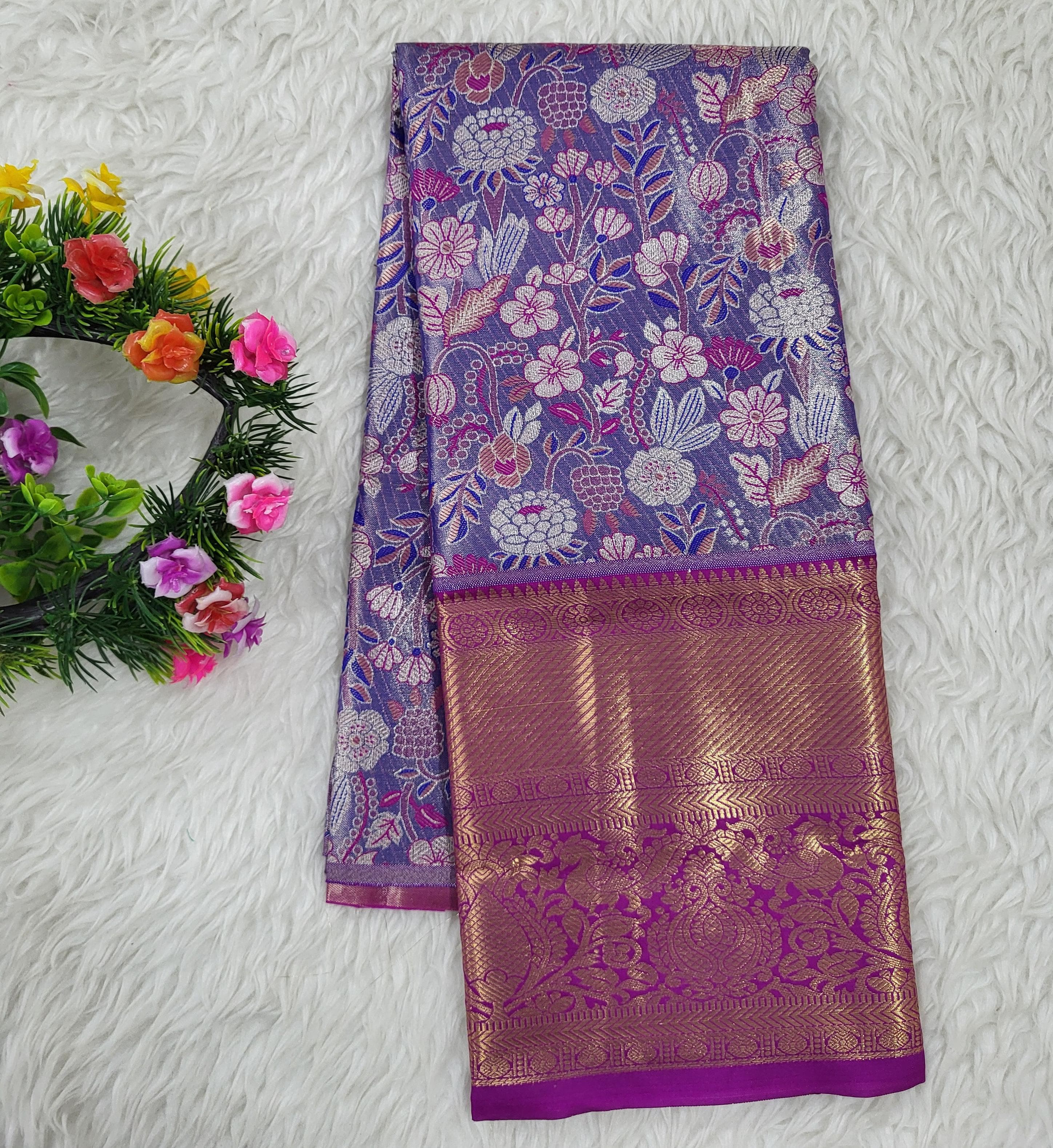 (2–5 Years) Lehenga -  Unstitched (Blouse + Material)