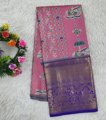 (2–5 Years) Lehenga -  Unstitched (Blouse + Material)