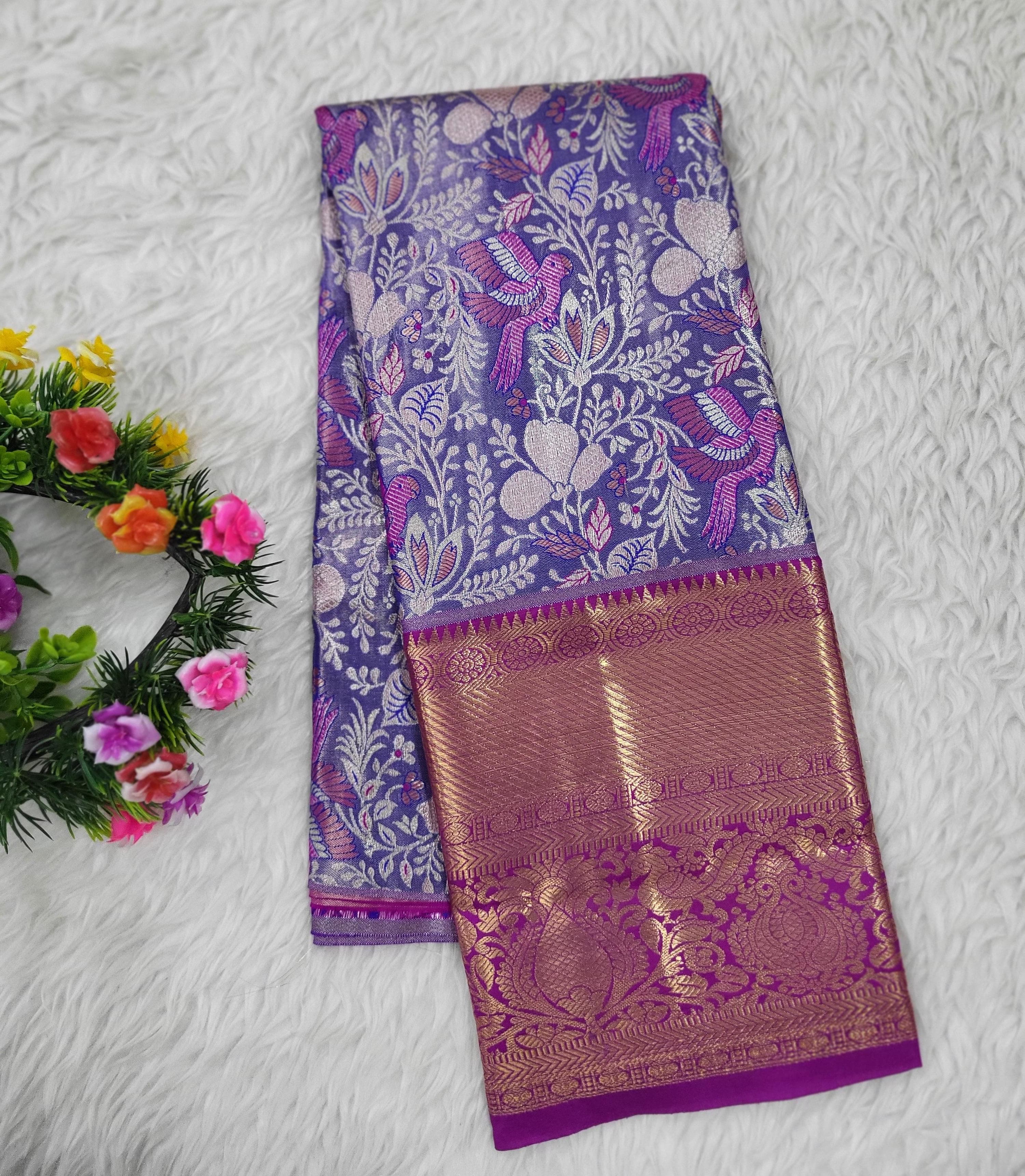 (2–5 Years) Lehenga -  Unstitched (Blouse + Material)
