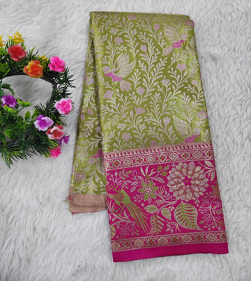 (2–5 Years) Lehenga -  Unstitched (Blouse + Material)