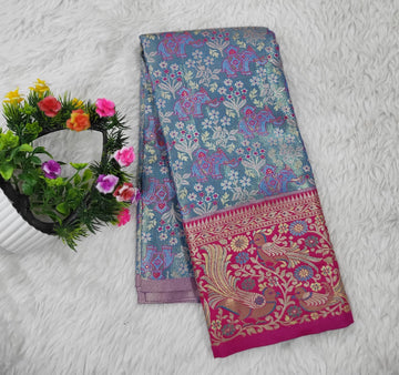 (2–5 Years) Lehenga -  Unstitched (Blouse + Material)