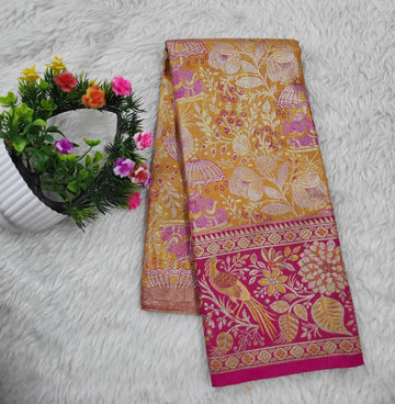 (2–5 Years) Lehenga -  Unstitched (Blouse + Material)