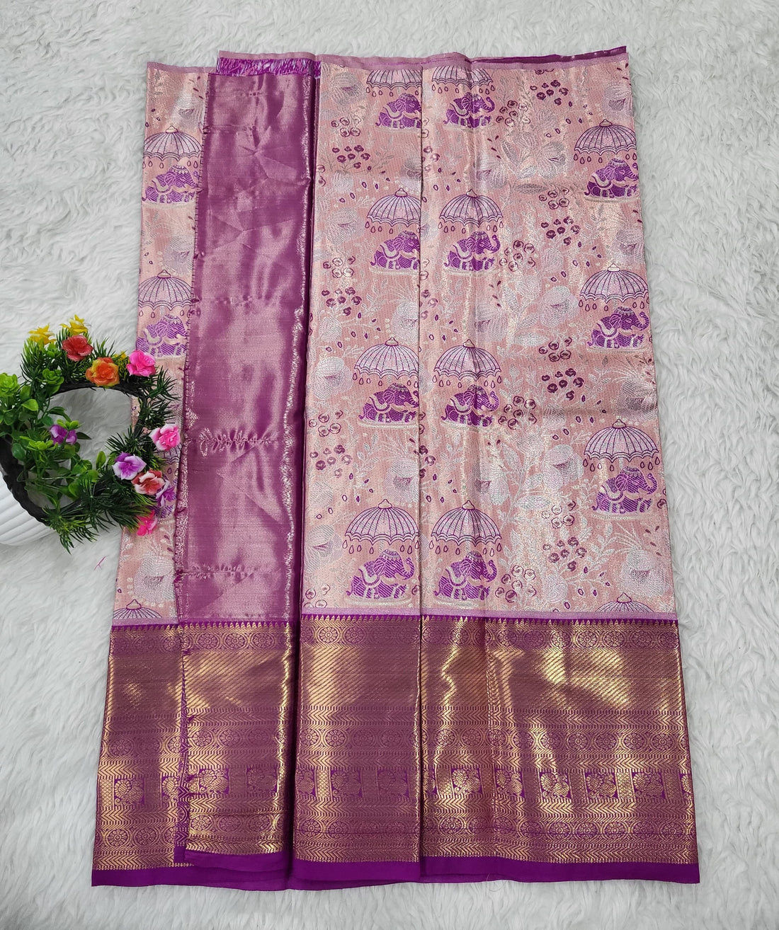 (2–5 Years) Lehenga -  Unstitched (Blouse + Material)