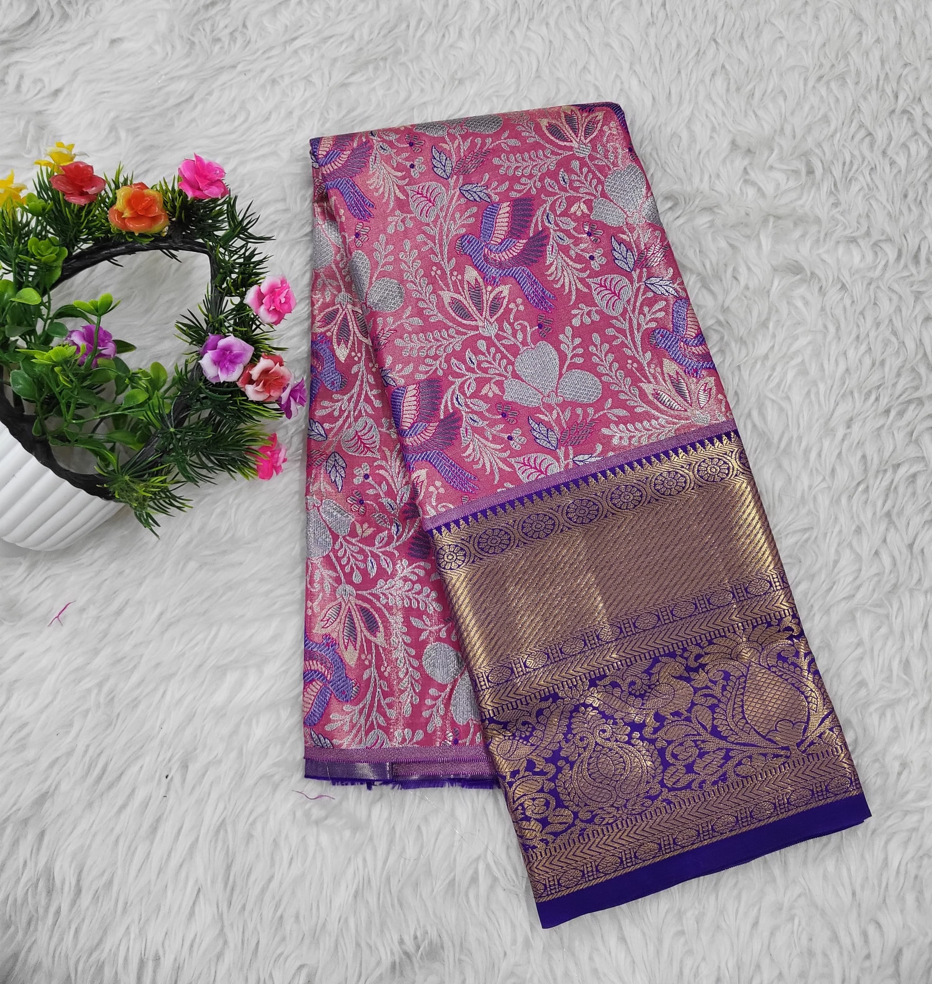 (2–5 Years) Lehenga -  Unstitched (Blouse + Material)