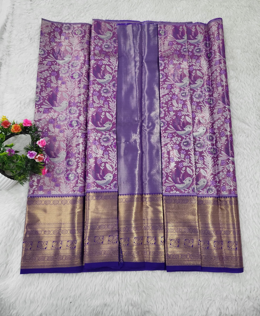 (2–5 Years) Lehenga -  Unstitched (Blouse + Material)