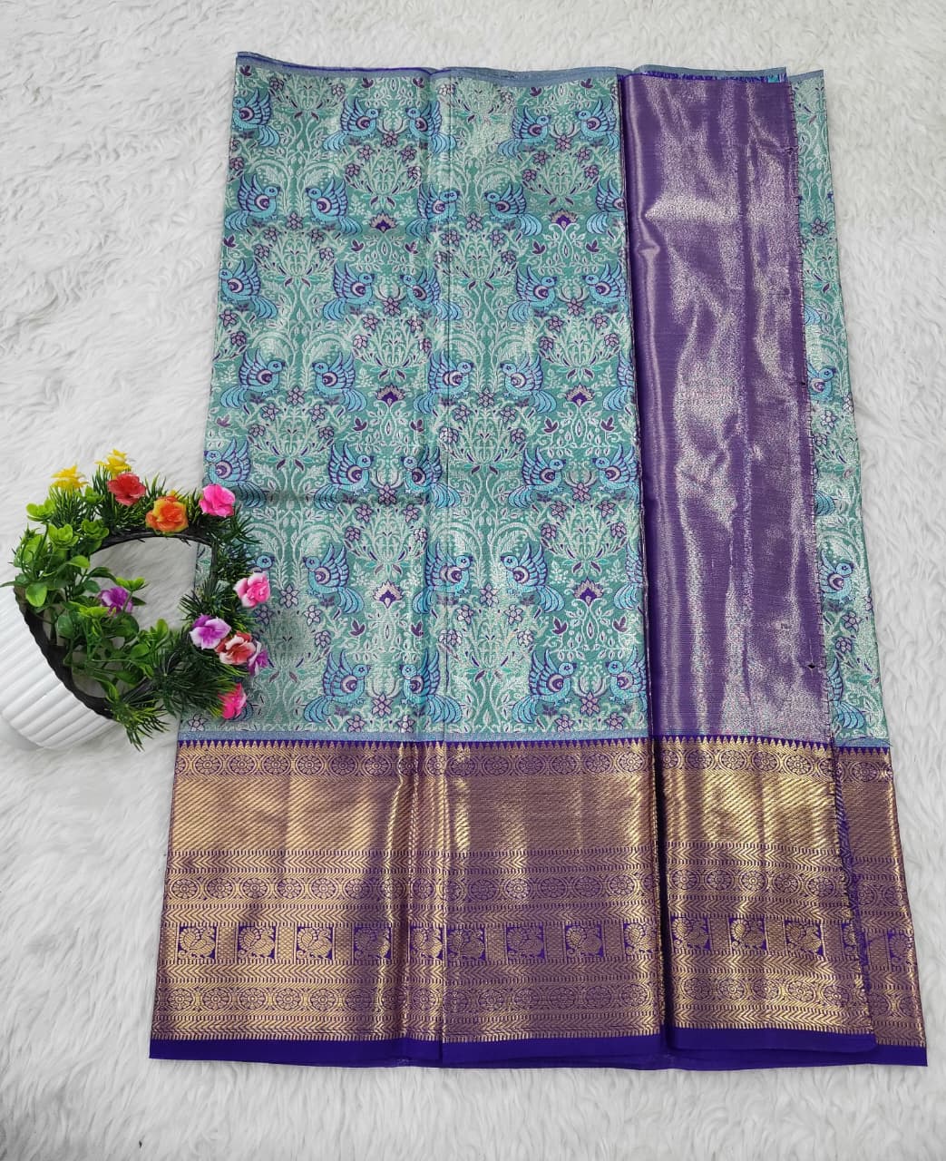 (2–5 Years) Lehenga -  Unstitched (Blouse + Material)