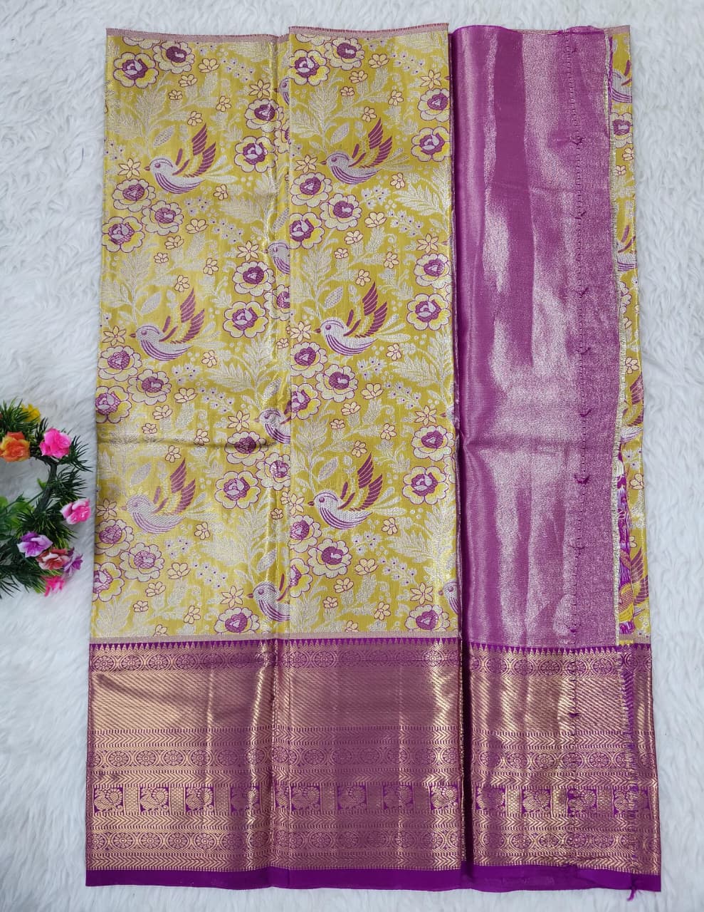 (2–5 Years) Lehenga -  Unstitched (Blouse + Material)