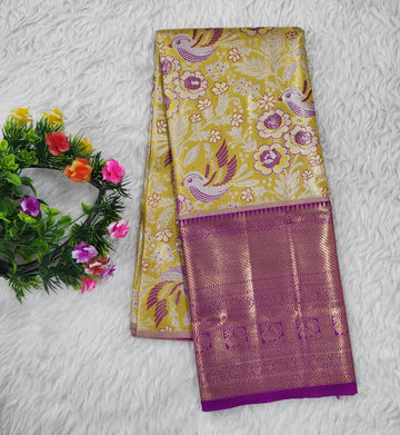 (2–5 Years) Lehenga -  Unstitched (Blouse + Material)