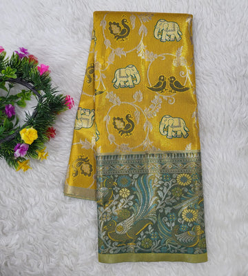 (2–5 Years) Lehenga -  Unstitched (Blouse + Material)
