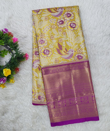 (2–5 Years) Lehenga -  Unstitched (Blouse + Material)
