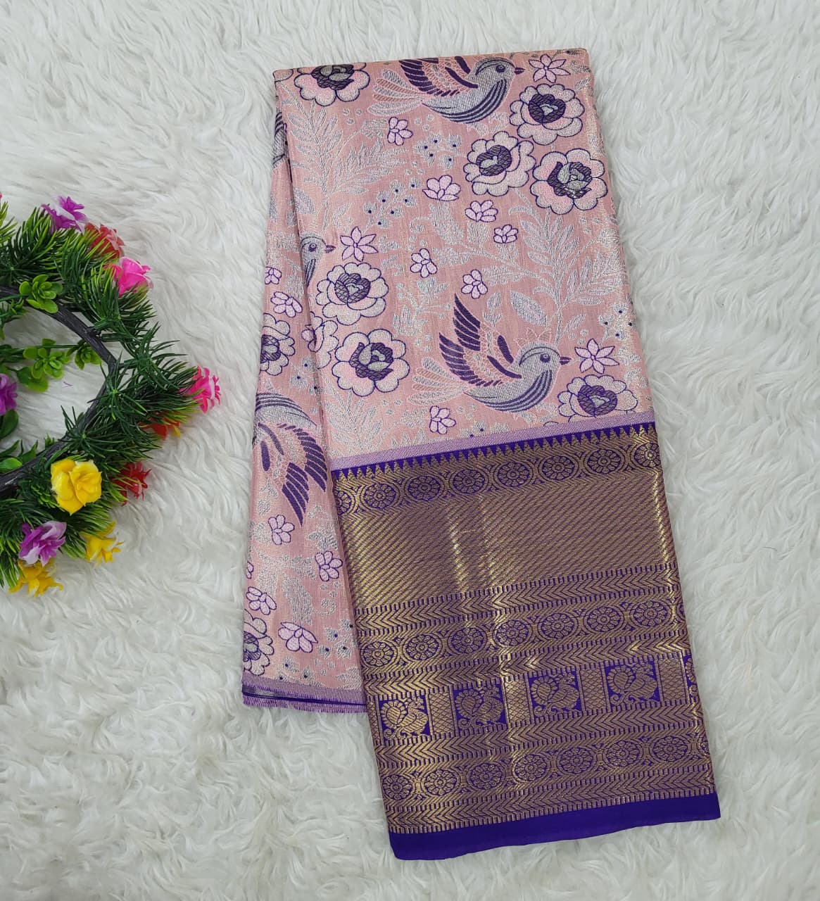 (2–5 Years) Lehenga -  Unstitched (Blouse + Material)