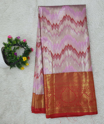 Semi Kanchipattu Tissue Saree