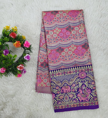(2–5 Years) Lehenga -  Unstitched (Blouse + Material)