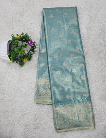 Semi kanchipattu Tissue Saree
