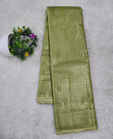 Semi kanchipattu Tissue Saree