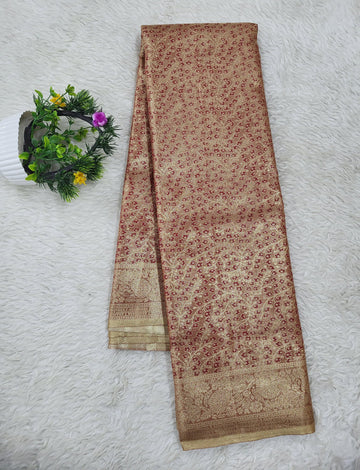 Semi kanchipattu Tissue Saree