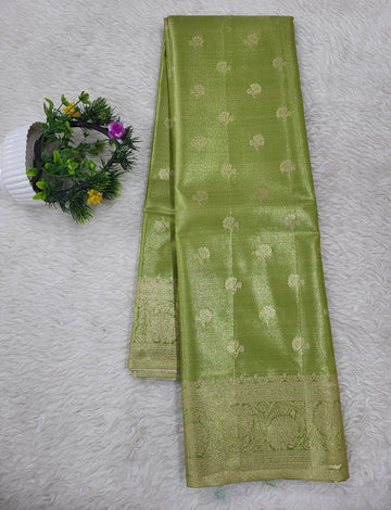 Semi kanchipattu Tissue Saree
