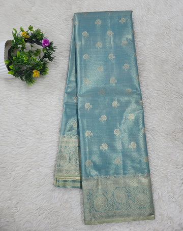 Semi kanchipattu Tissue Saree