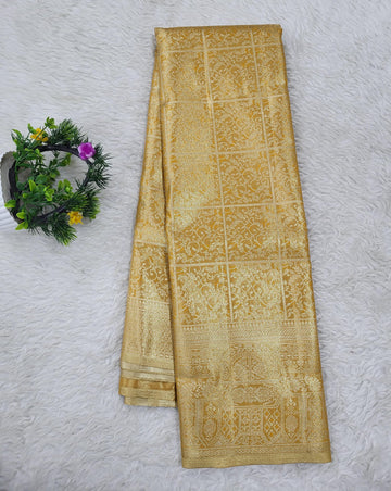 Semi kanchipattu Tissue Saree
