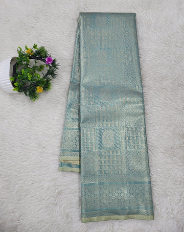 Semi kanchipattu Tissue Saree