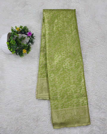 Semi kanchipattu Tissue Saree