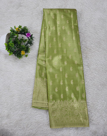 Semi kanchipattu Tissue Saree