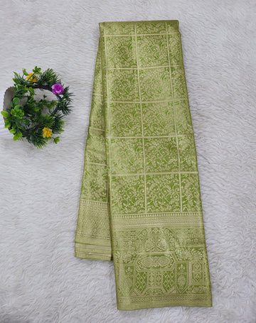 Semi kanchipattu Tissue Saree