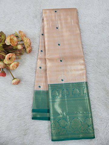 Semi kanchipattu Tissue Saree