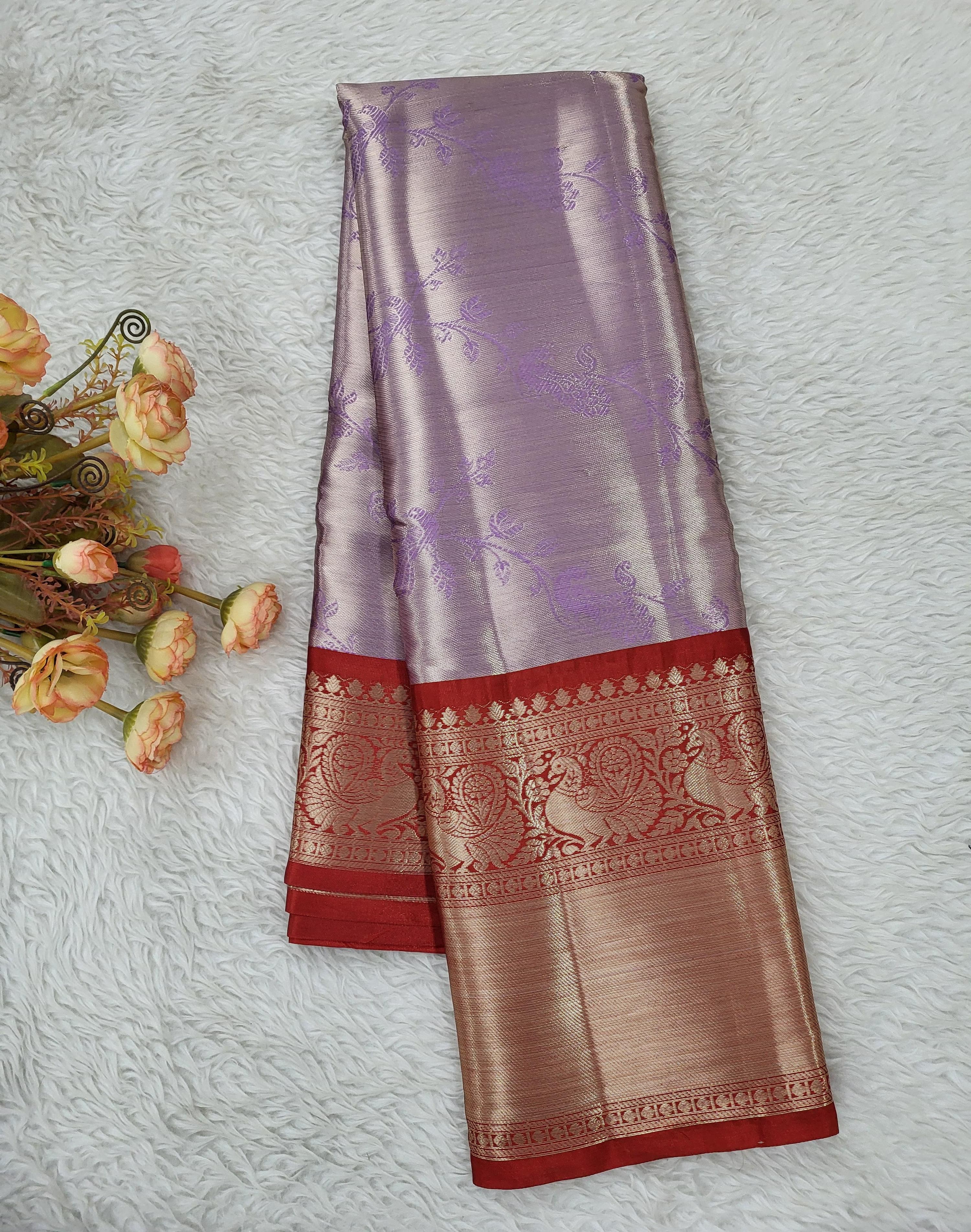 Semi Banarasi Vintage Saree