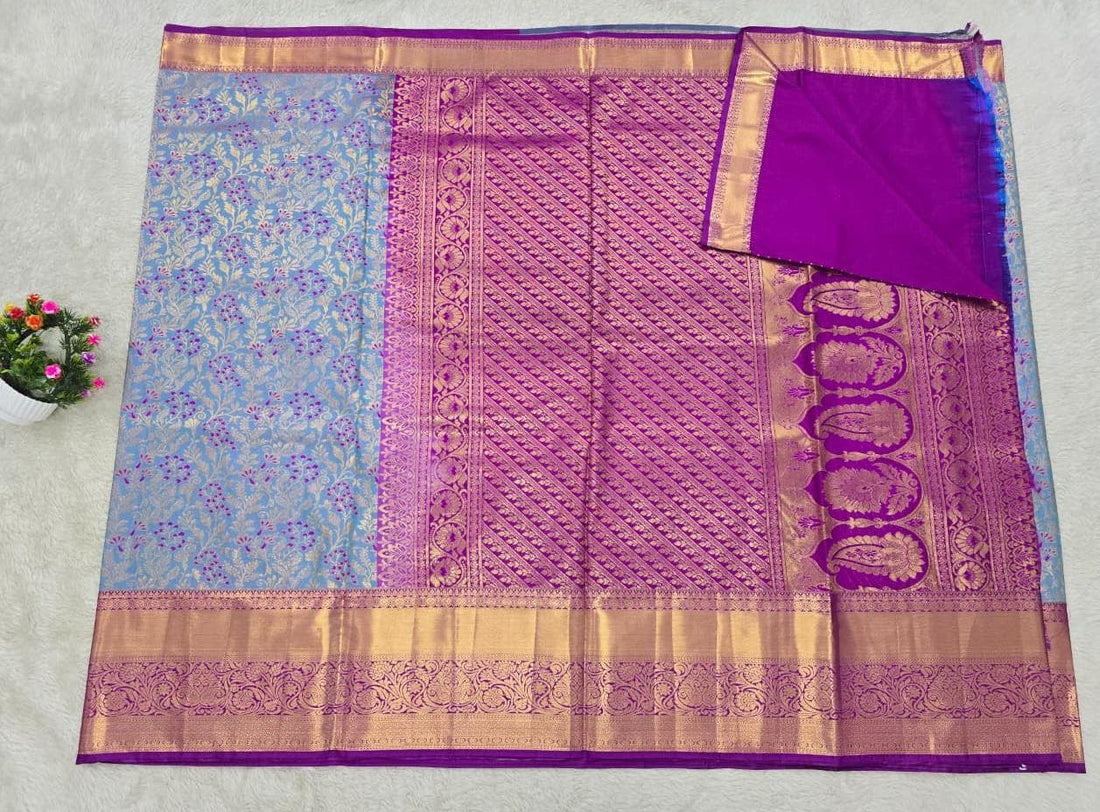 Semi Kanchipattu resham sarees