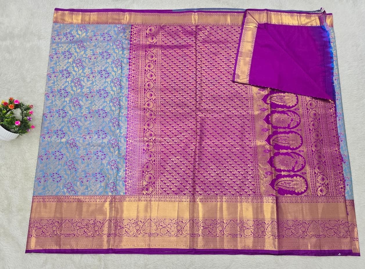 Semi Kanchipattu resham sarees