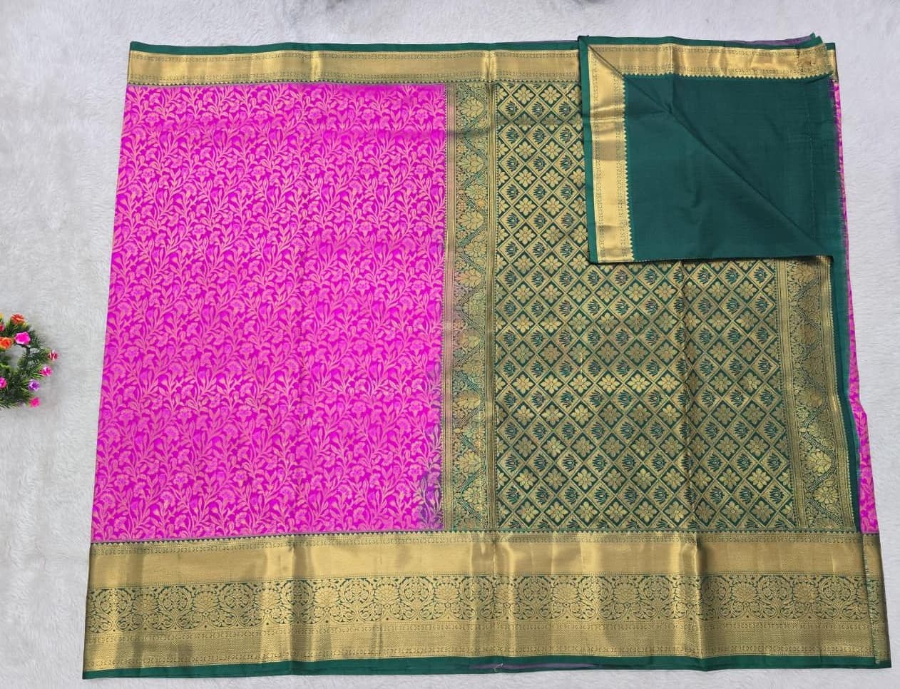 Semi Kanchipattu resham sarees