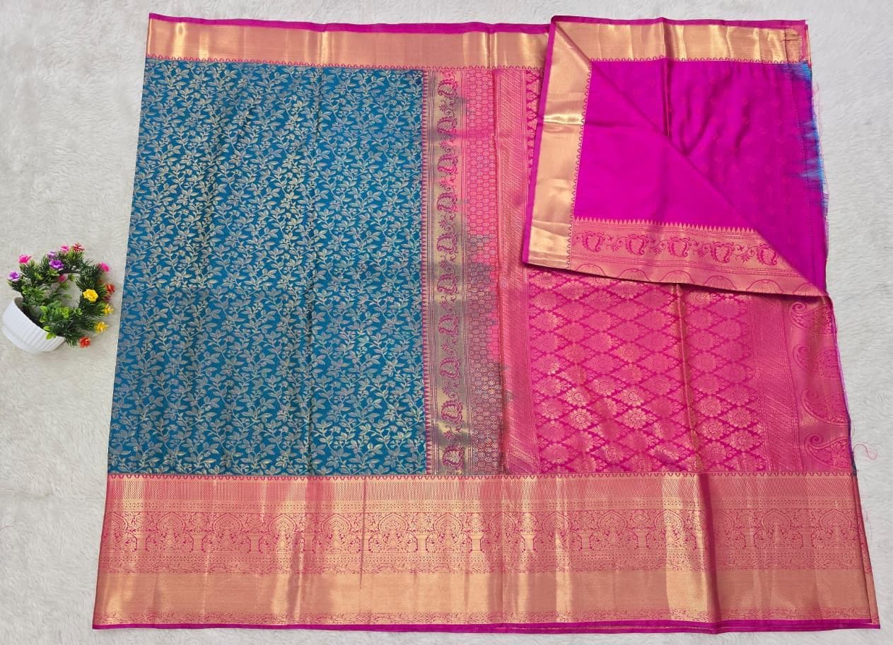 Semi Kanchipattu resham sarees