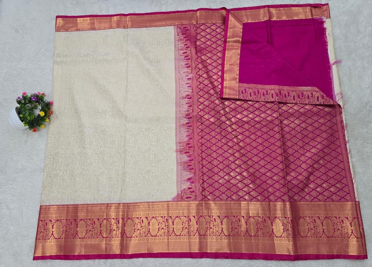 Semi Kanchipattu resham sarees
