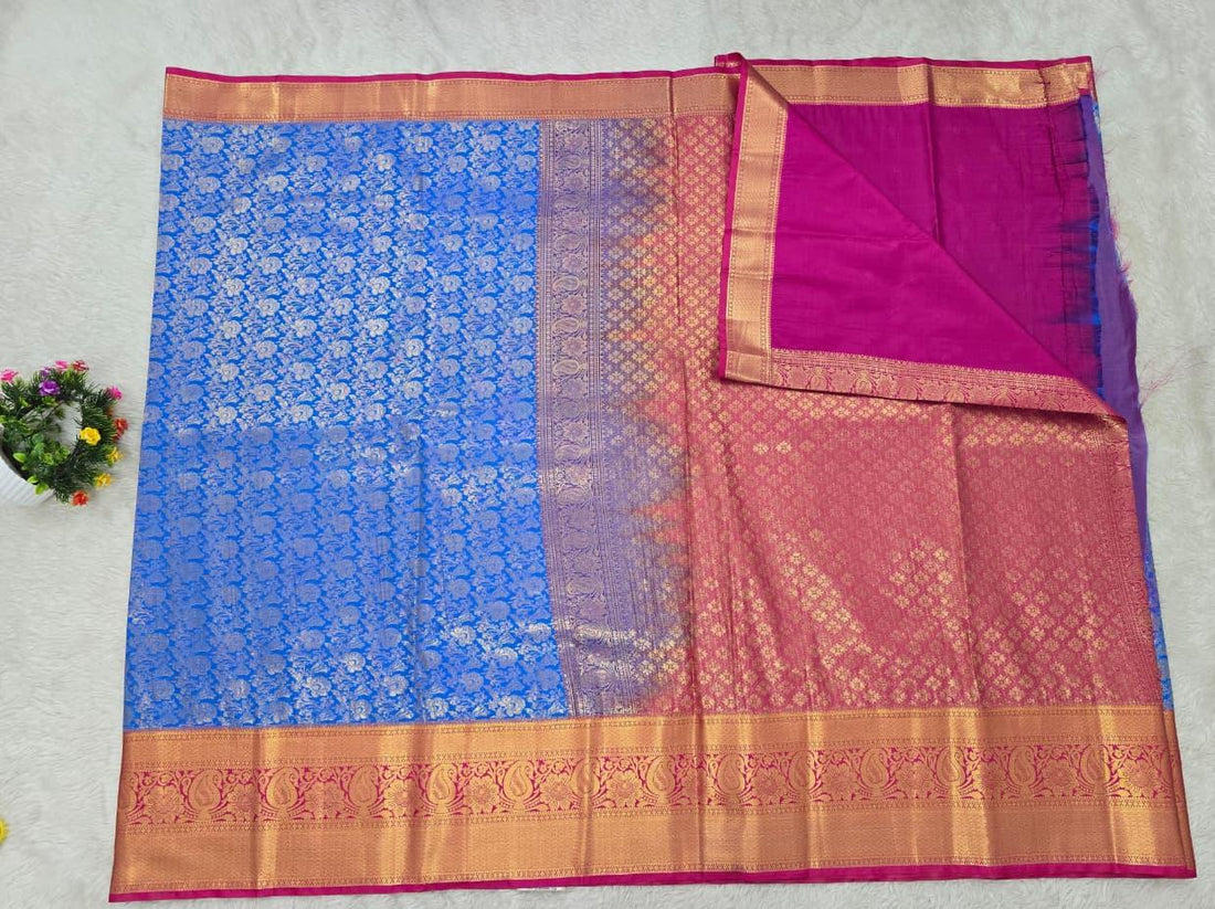 Semi Kanchipattu resham sarees