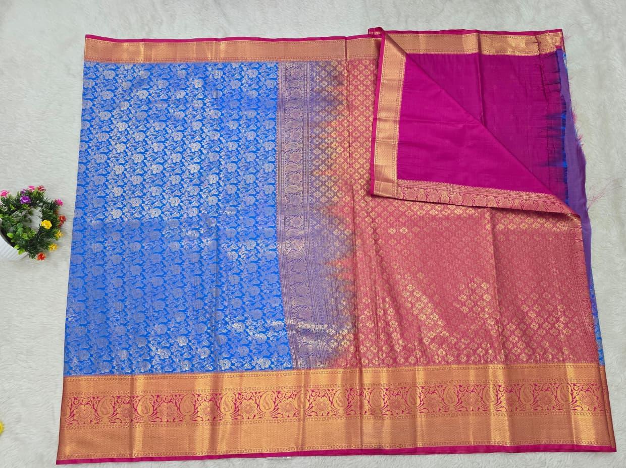 Semi Kanchipattu resham sarees